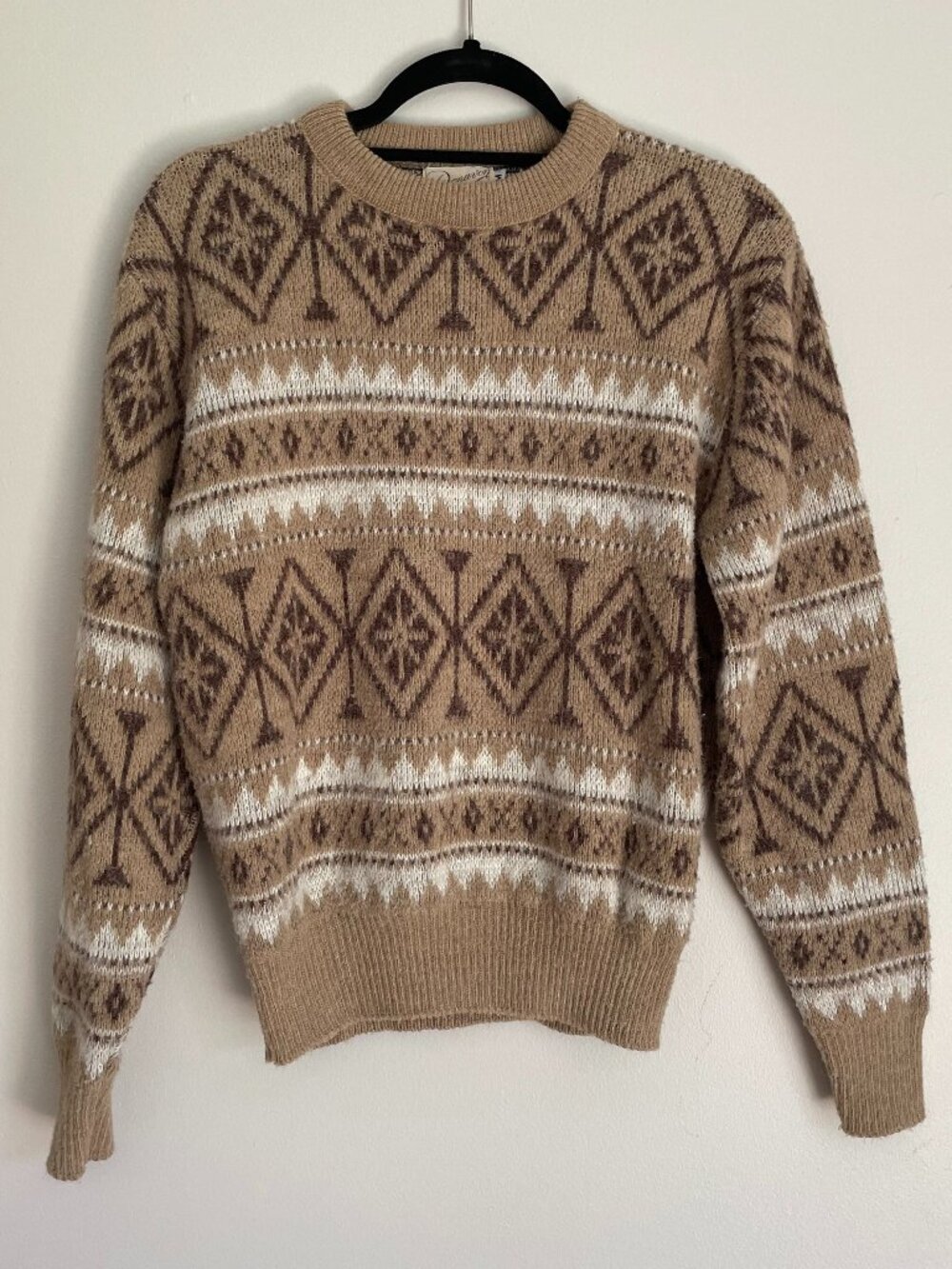 Vintage Donavon Sportswear Fair Isle Sweater, Size M